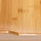 Household Essentials Glidez Bamboo & Steel Slide-Out Storage Organizer